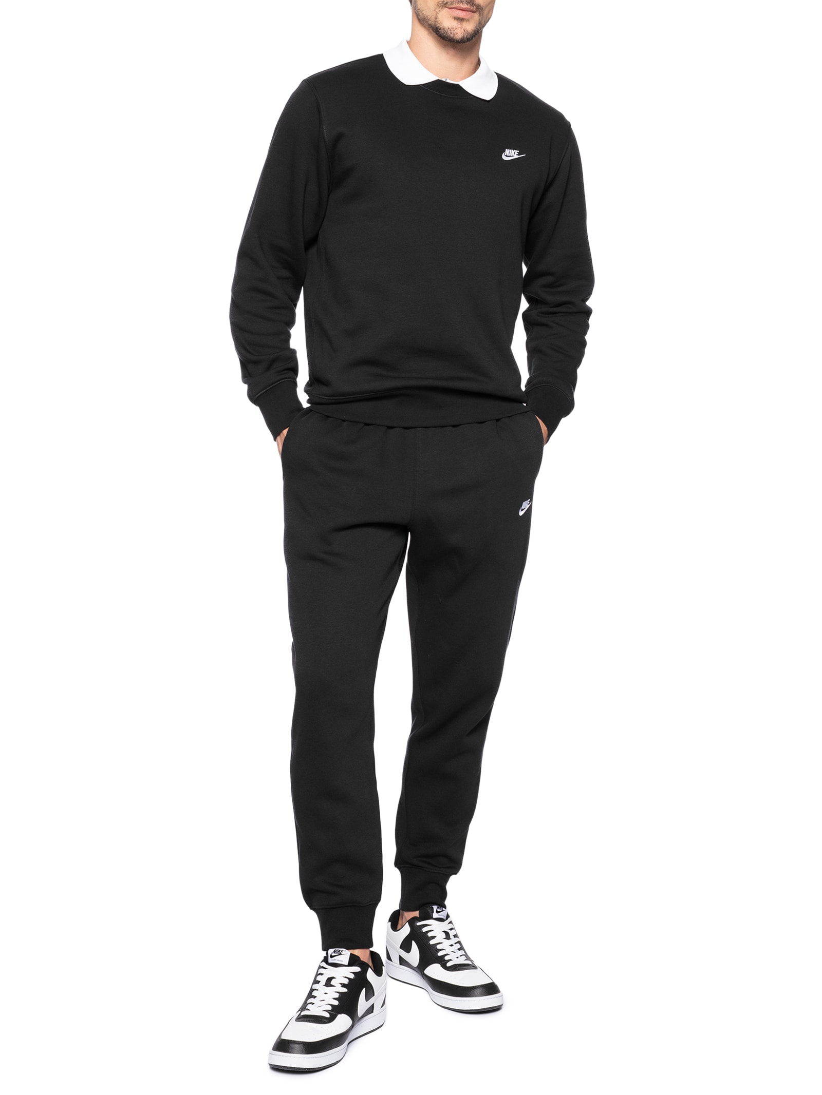 Calça Masculina Club Futura Jogger Preto Nike
