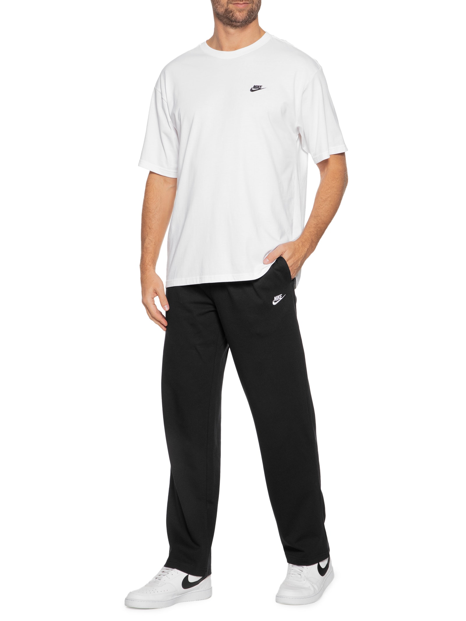 Nike - Calça Masculina Club Knit - Preto Nike - Calça Masculina Club Knit - Preto