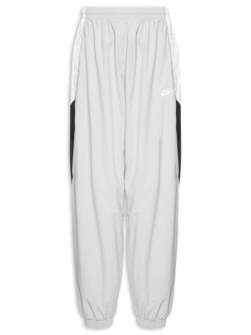 Calça Masculina Club Woven Oversized – Cinza