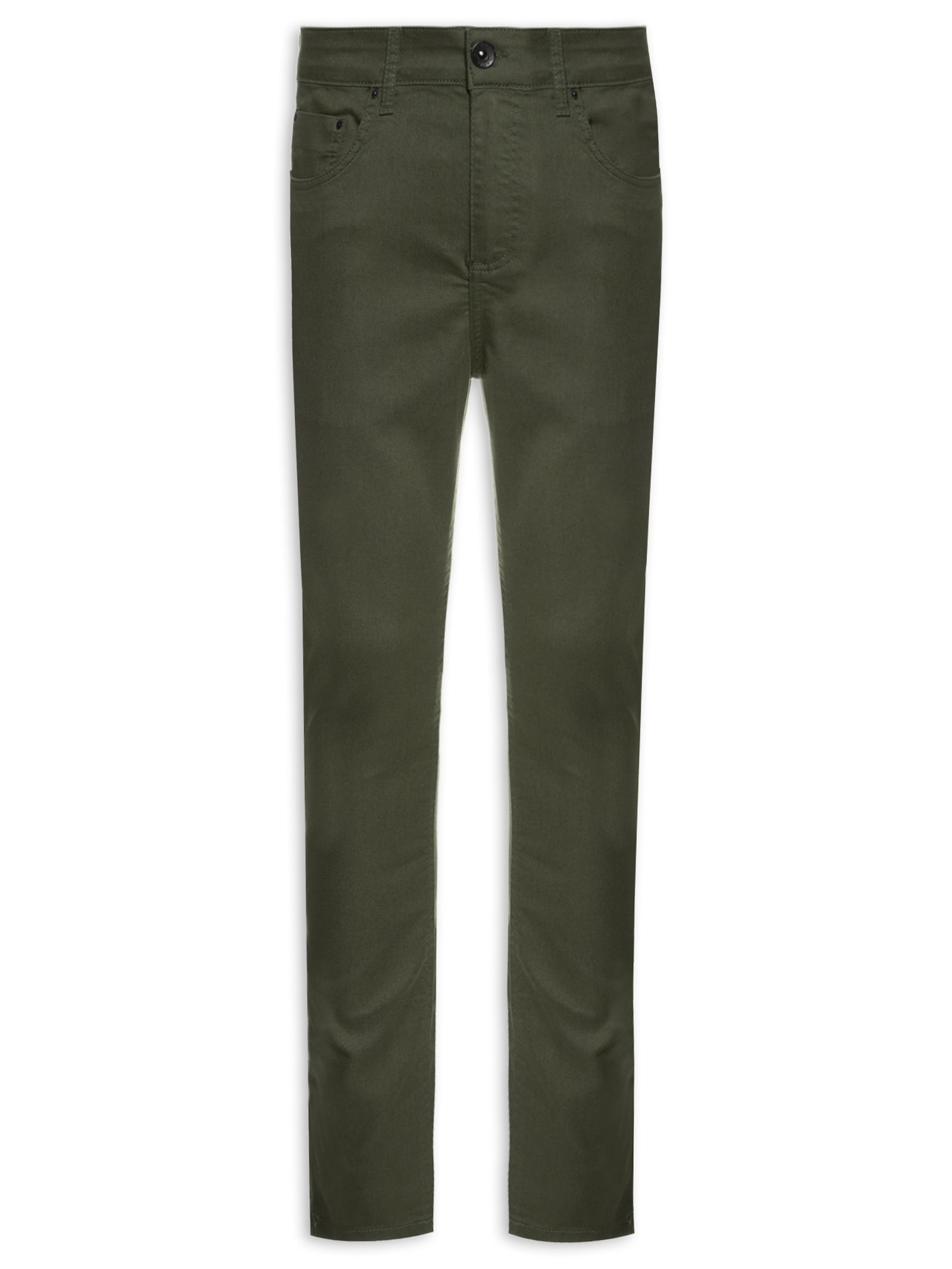 Calça Masculina Color 5 Pockets Skinny Power Verde Aramis