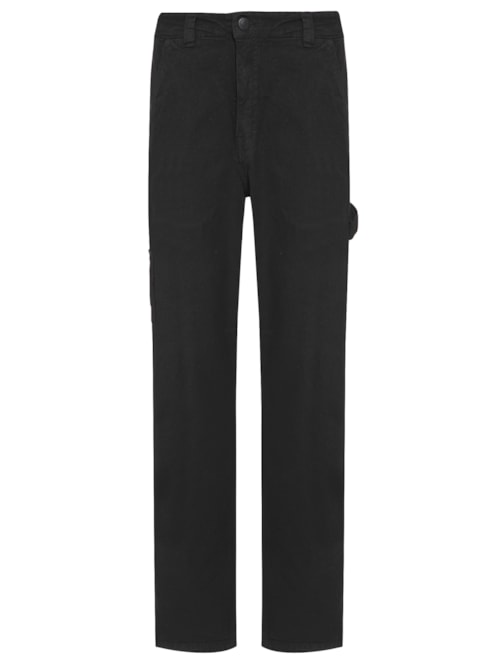 Calça Masculina Color Dad Jean Carpinteiro – Preto