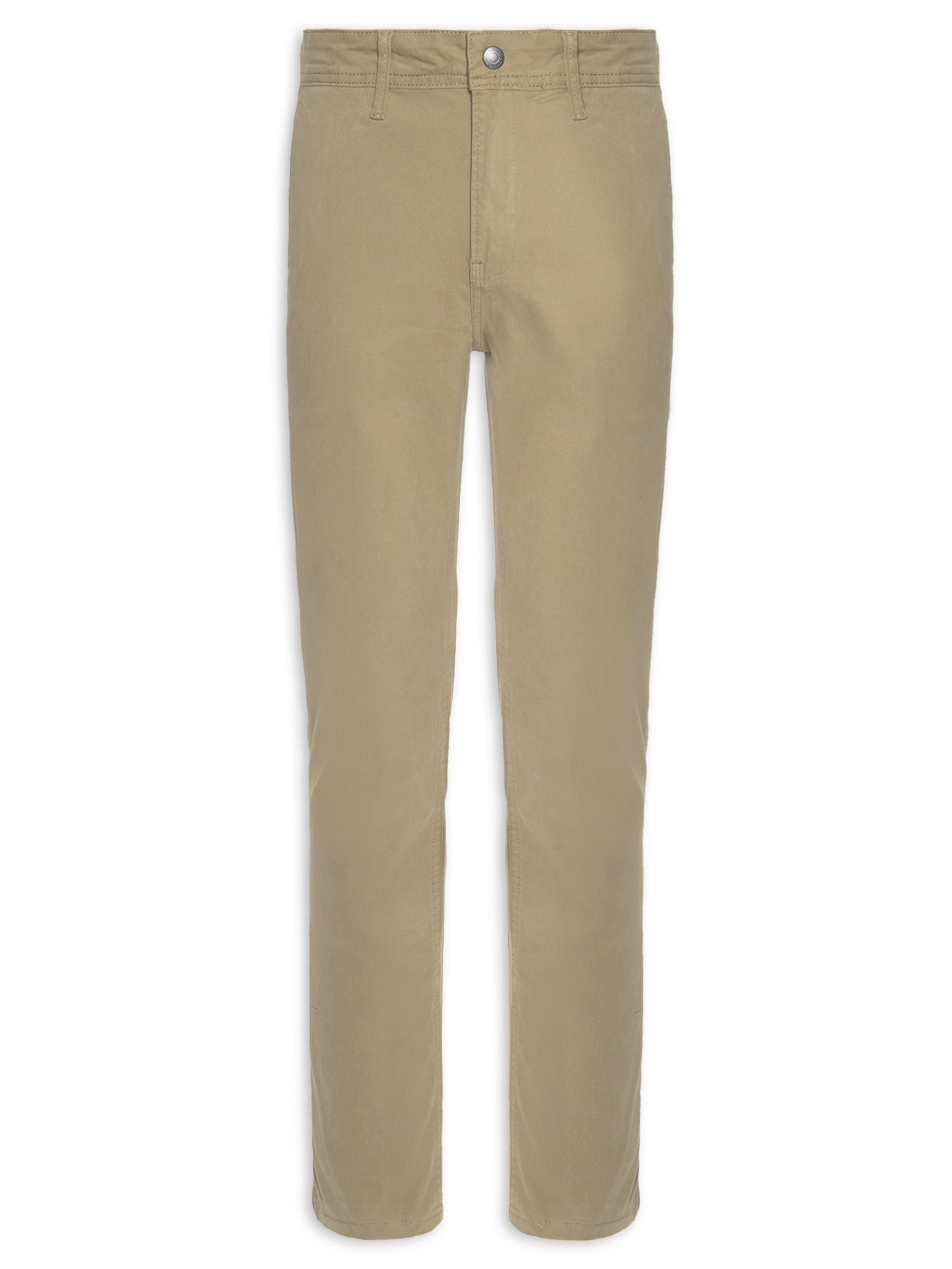 Calça Masculina Color Five Pockets Skinny Bege Calvin Klein Jeans