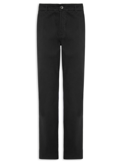 Calça Masculina Color Slim Chino – Preto