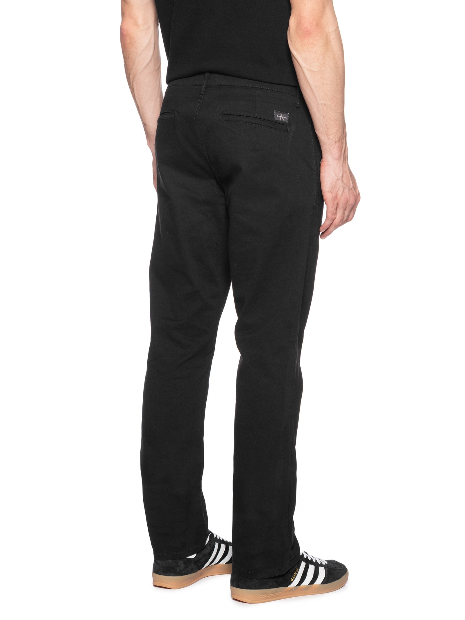 Calça Masculina Color Slim Chino Preto Calvin Klein Jeans