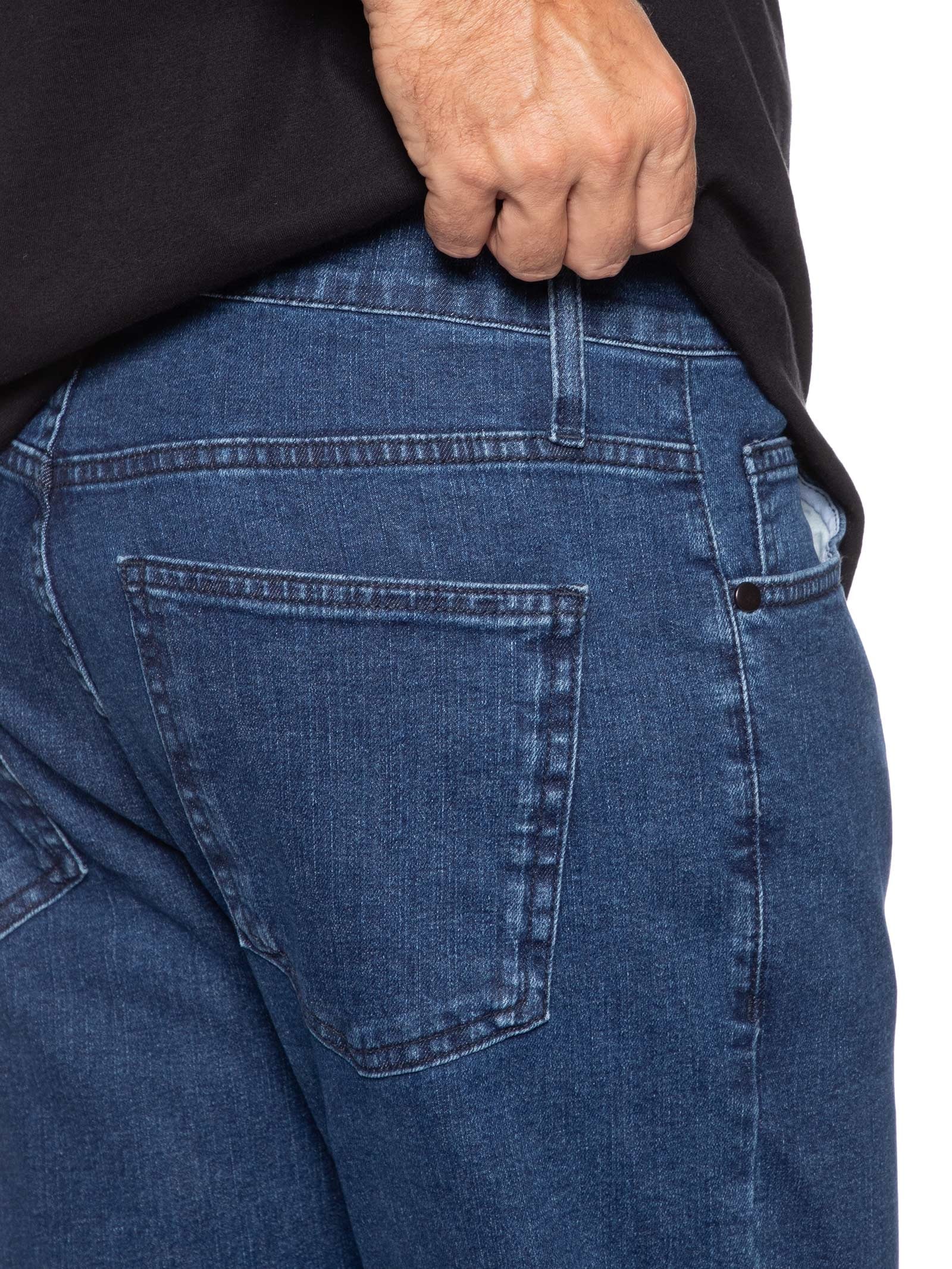 Calça Masculina Comfort Azul Basiq Men