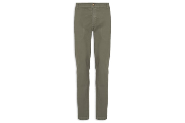 Calça Masculina Comfort Com Elástico - Verde