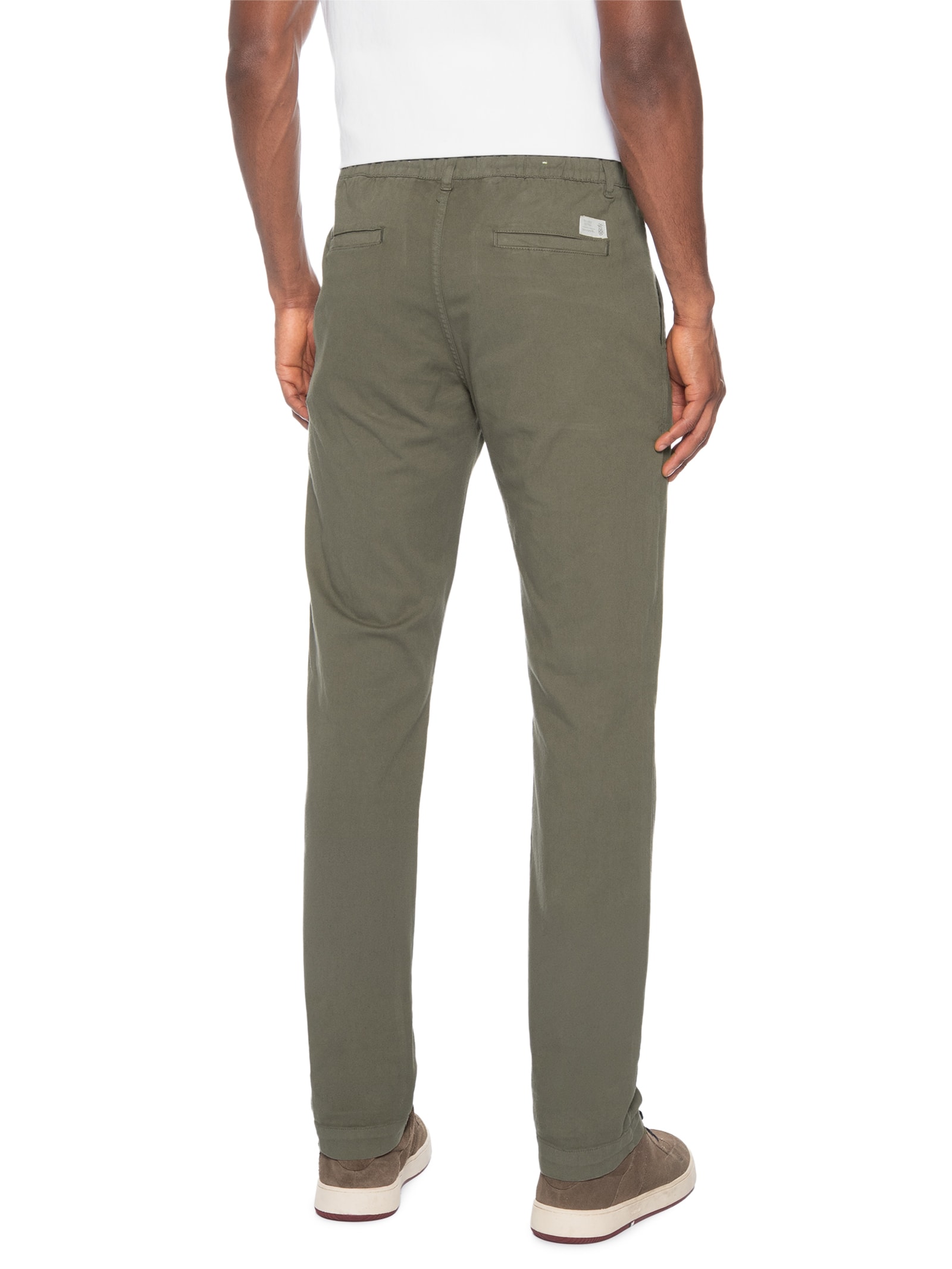 Calça Masculina Comfort Com Elástico Verde Pineapple