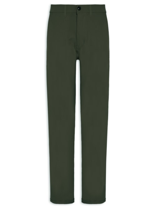 Calça Masculina Confort Slim – Verde