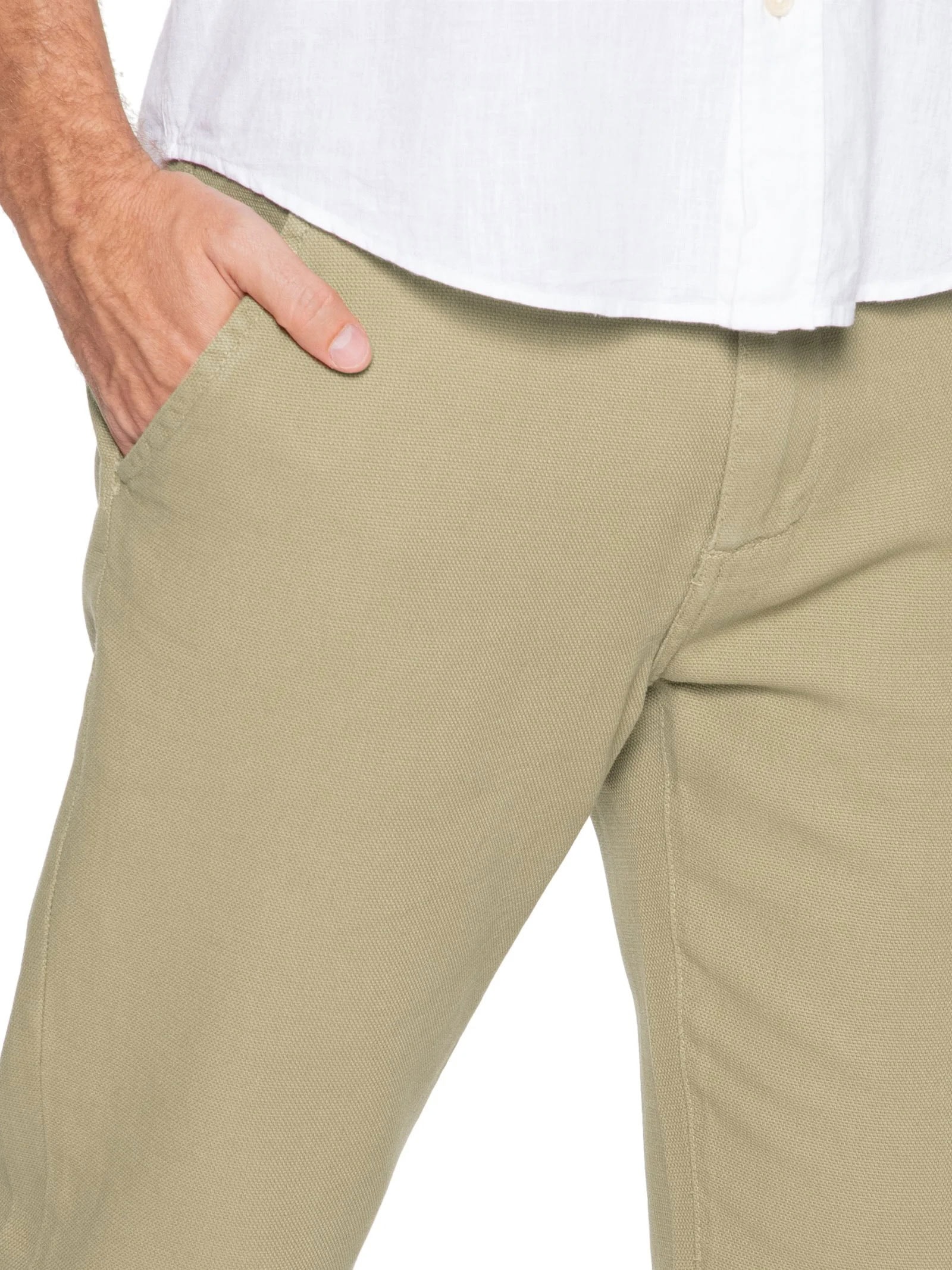 Calça Masculina Confort Texture Bege Osklen