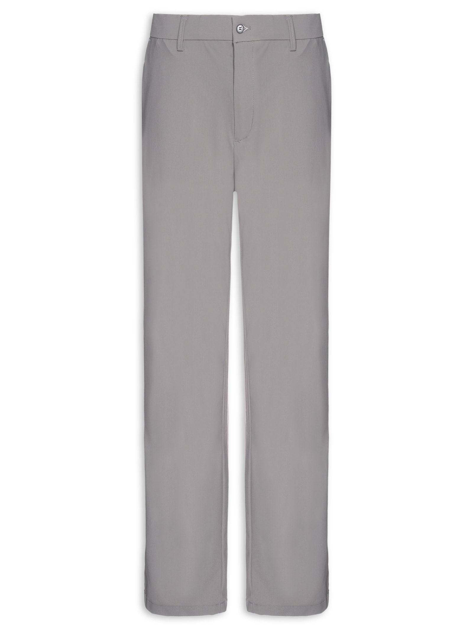 Calça Masculina Corte Alfaiataria Casual Slim Cinza '2 Essential