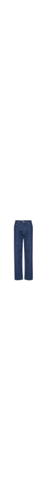 Calça Masculina Corte Reto Jeans 5 Pockets - Azul