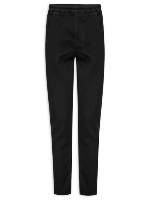 Calça Masculina Cós Elástico – Preto