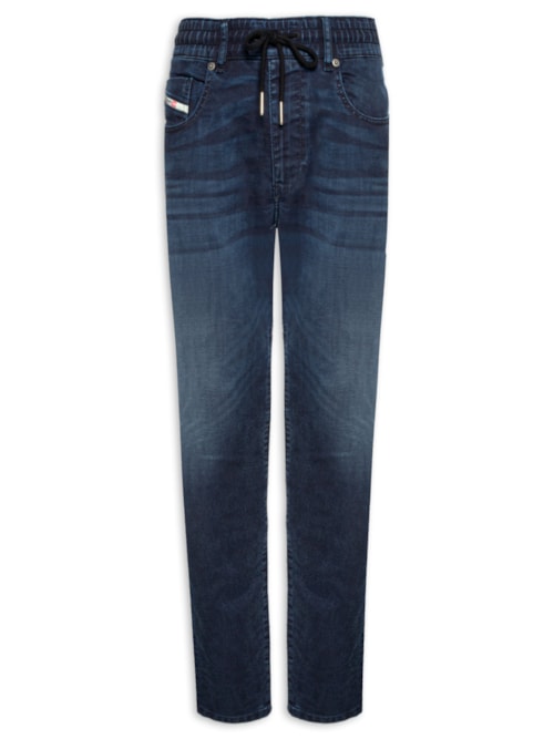 Calça Masculina D-Strukt Jogg Sweat Jeans - Azul