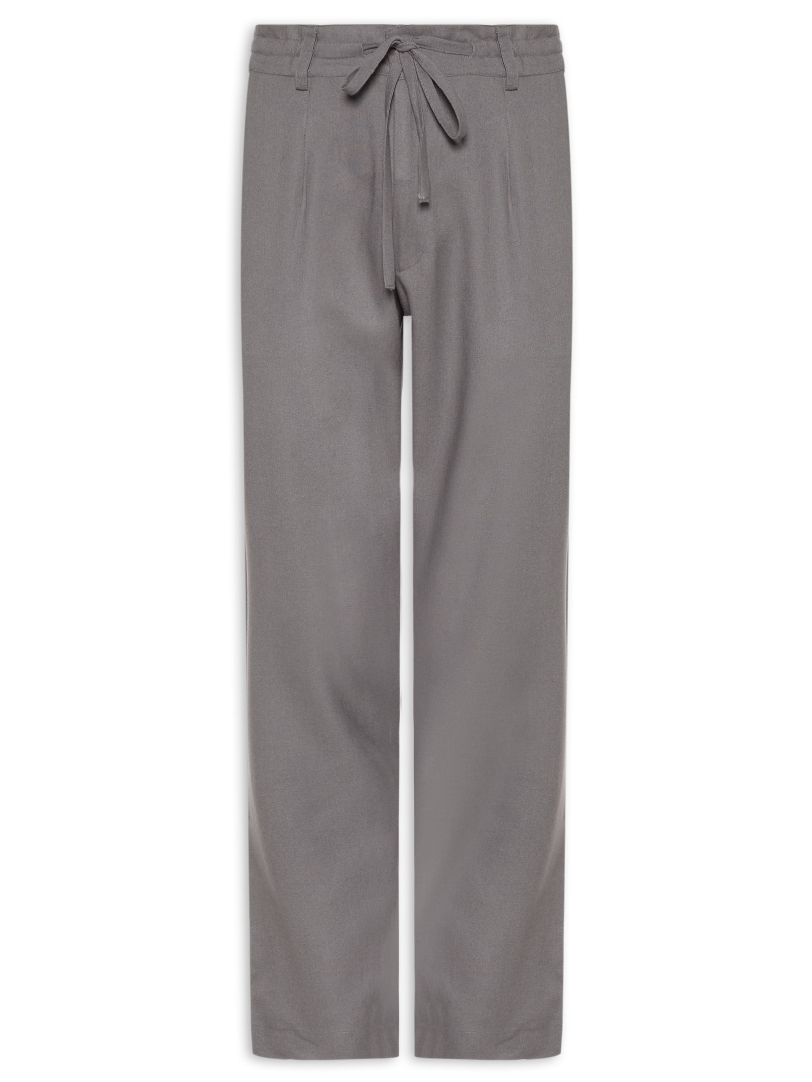 Calça Masculina De Linho Balneário Cinza Hio