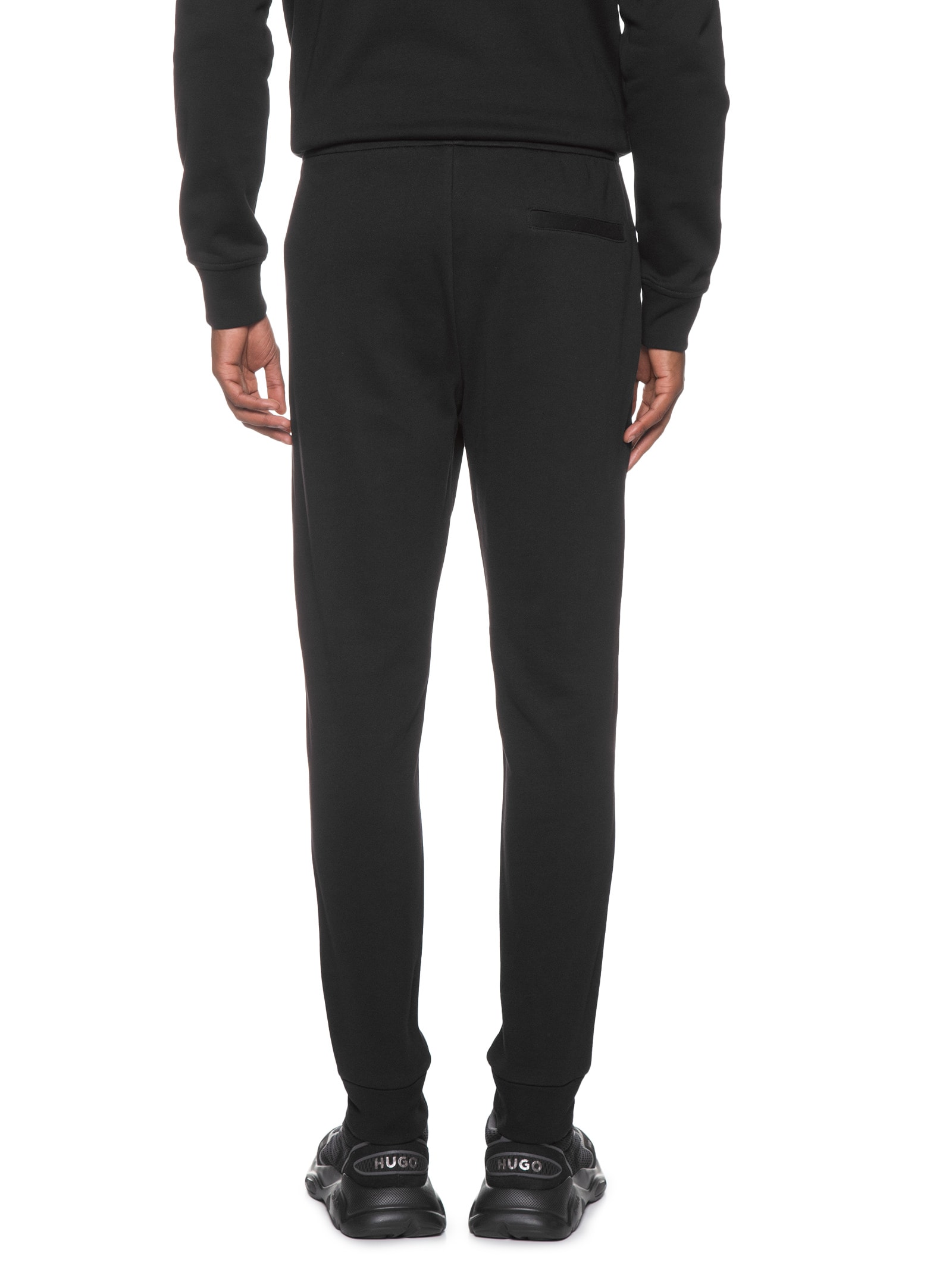 Calça Masculina De Moletom Logo Bordado Preto Armani Exchange