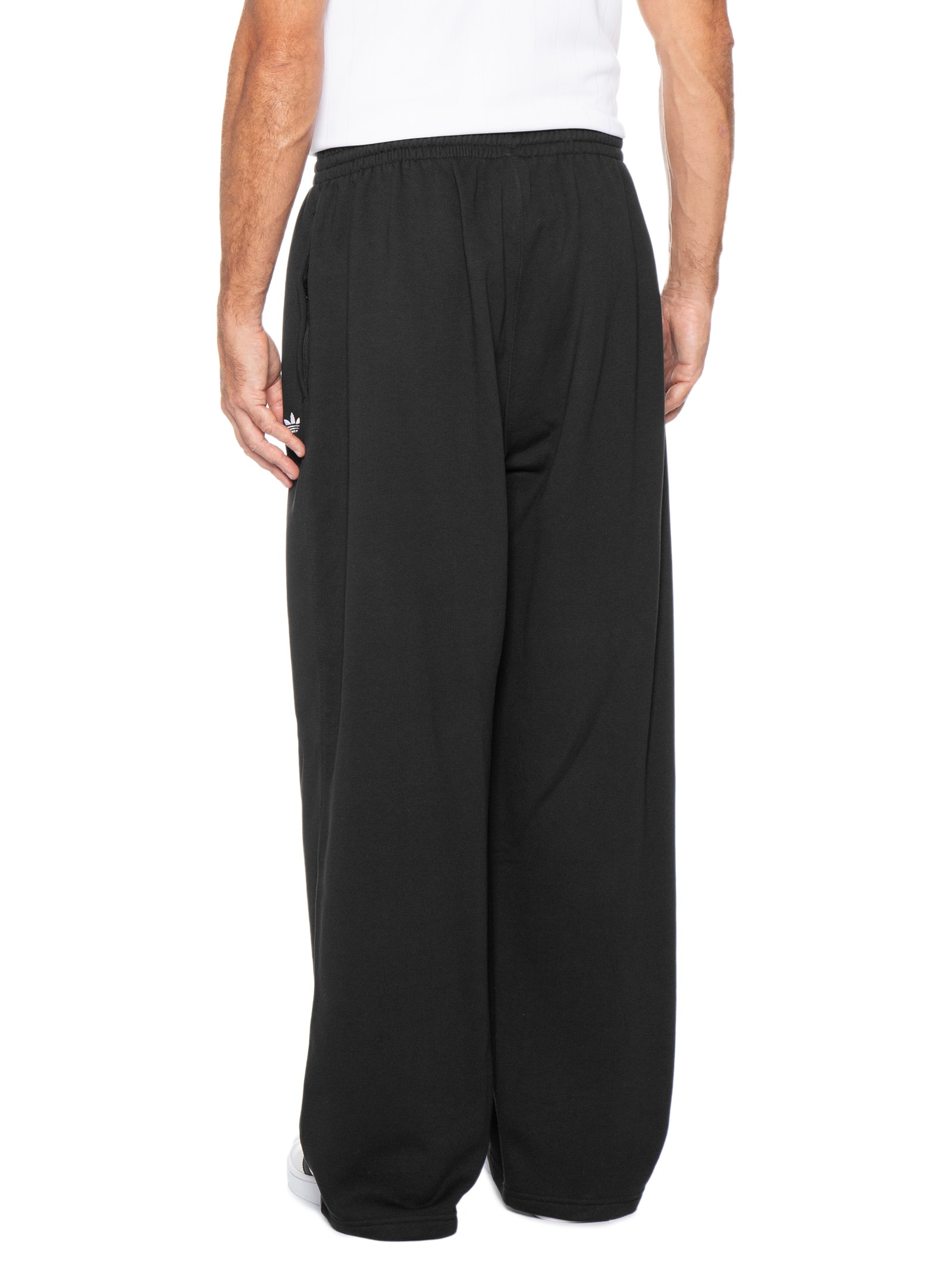 Calça Masculina de Moletom Trefoil ESS Preto Adidas Originals