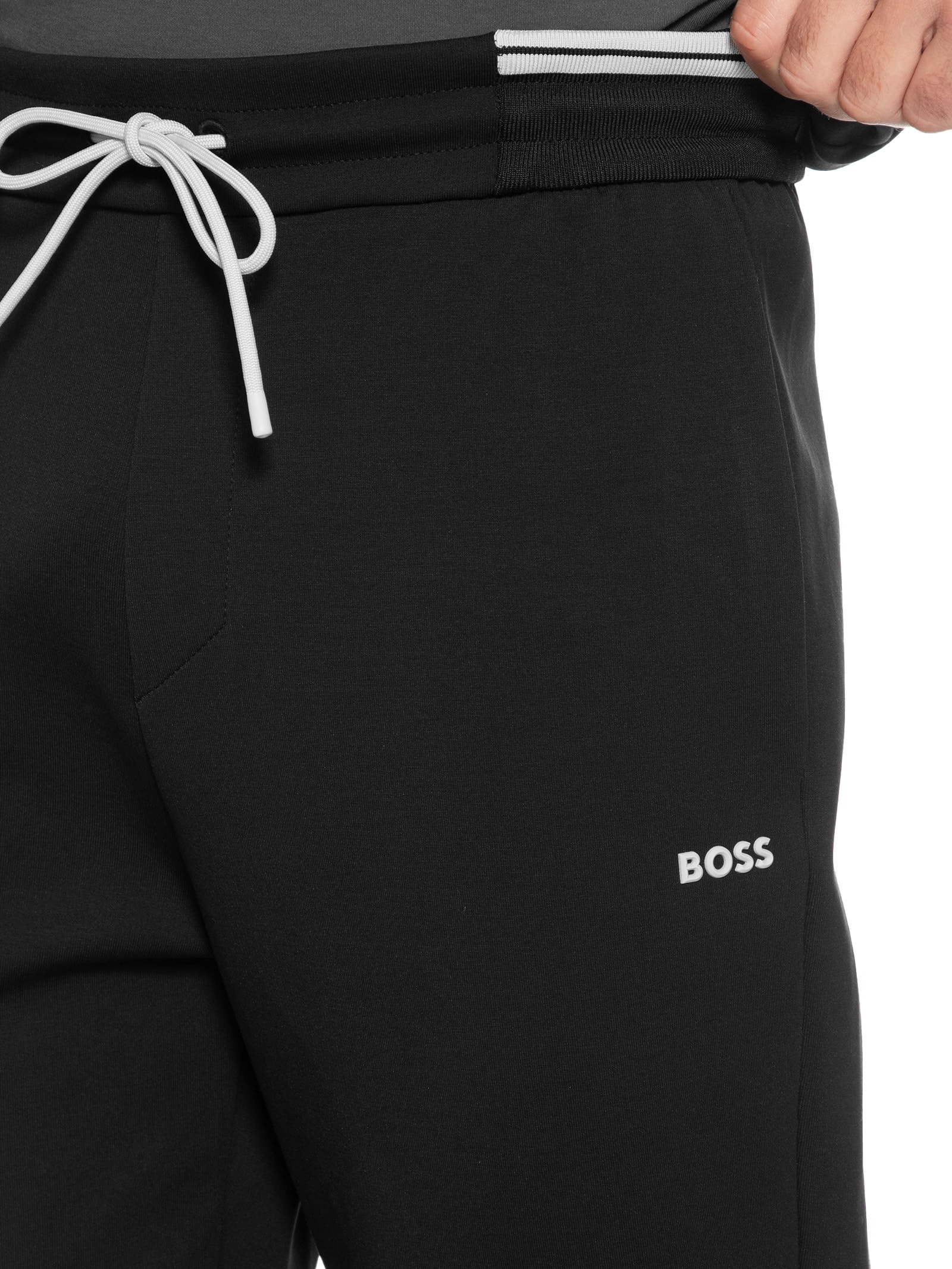 Calça Masculina De Moletom Zone 01 Preto Boss