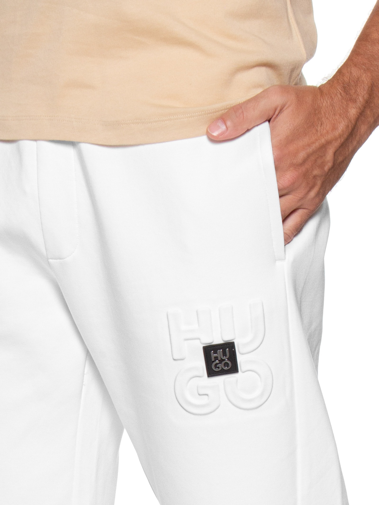 Calça Masculina Debospant Branco Hugo