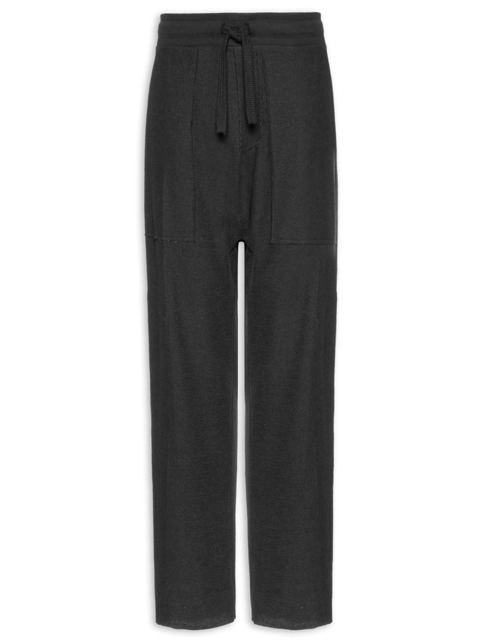 Calça Masculina Double Texture Dart Preto Osklen
