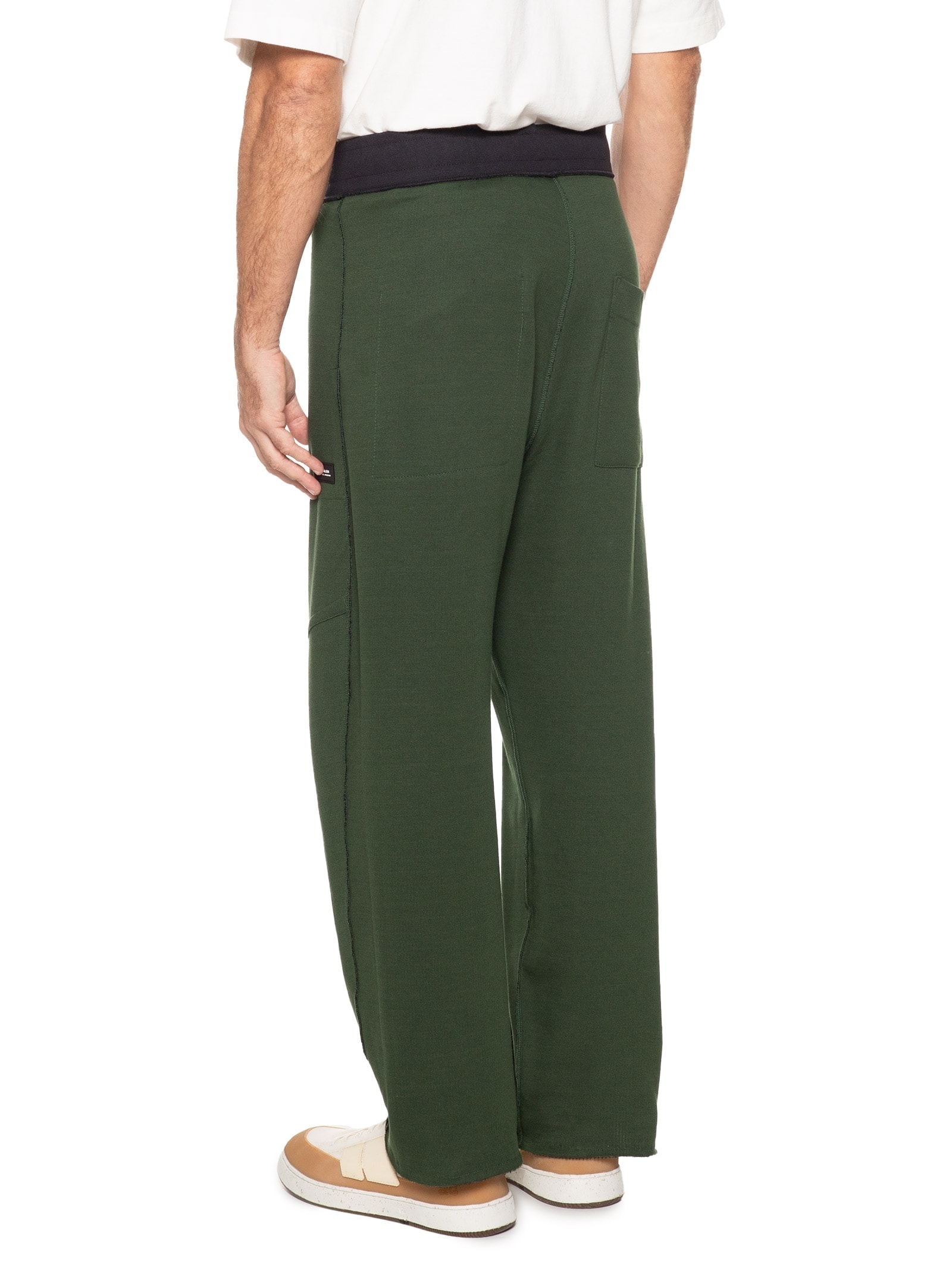 Calça Masculina Double Texture Dart Preto Osklen