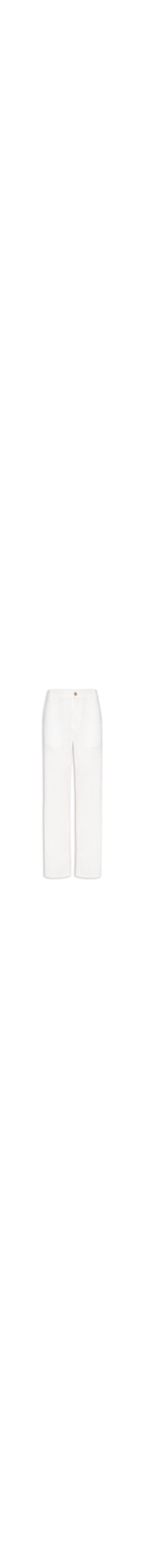 Calça Masculina Elástico Linho - Branco