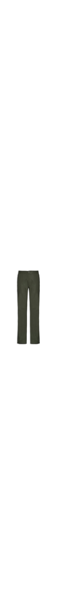 Calça Masculina Em Algodão Cós Elástico Reta - Verde