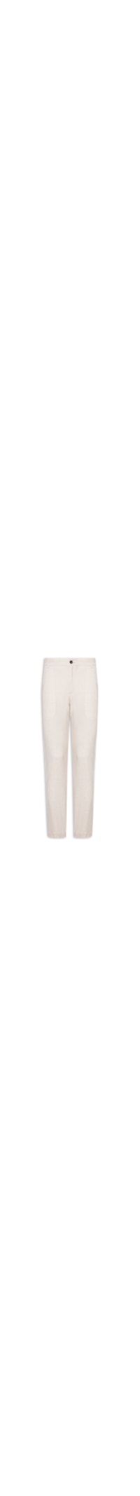 Calça Masculina Em Blend Linho - Bege