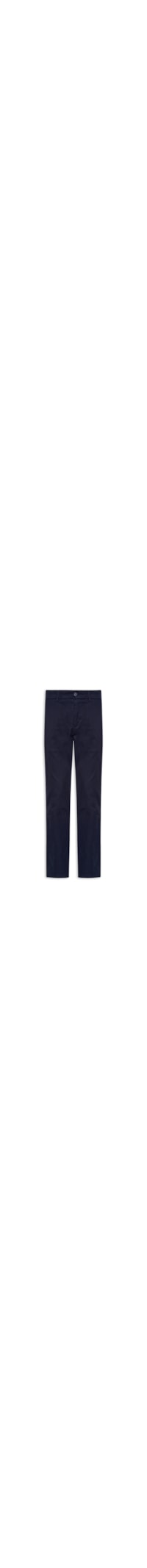 Calça Masculina Em Chino Reta - Azul