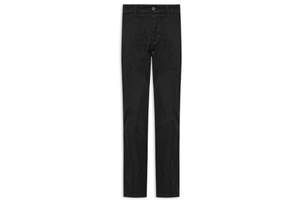 Calça Masculina Em Chino Reta - Preto