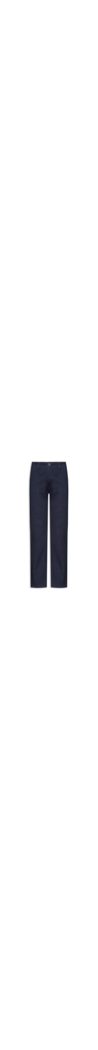Calça Masculina Em Sarja Modelo Chino - Azul