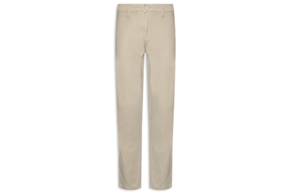 Calça Masculina Em Sarja Modelo Chino - Bege