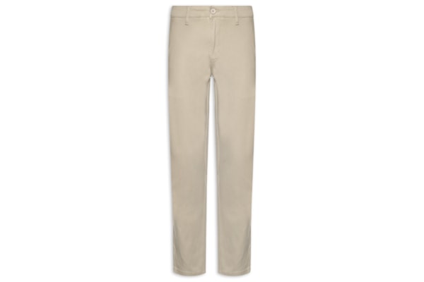 Calça Masculina Em Sarja Modelo Chino - Bege