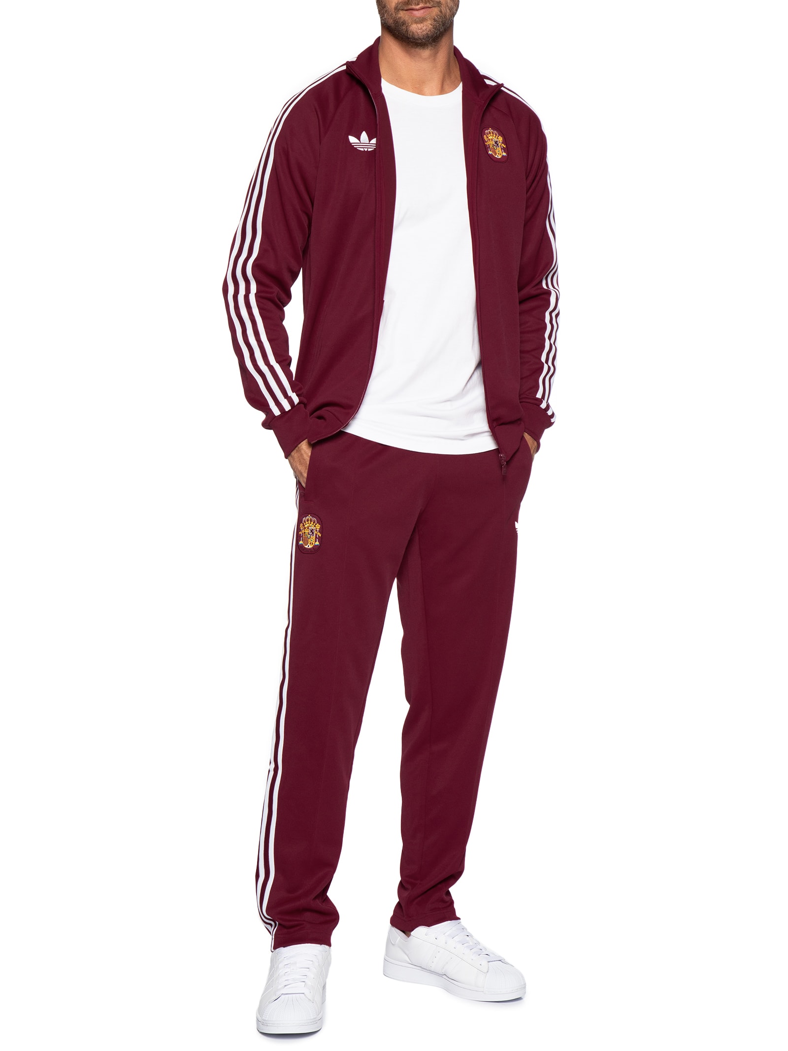 Calça Masculina Espanha Originals Vermelho Adidas Originals