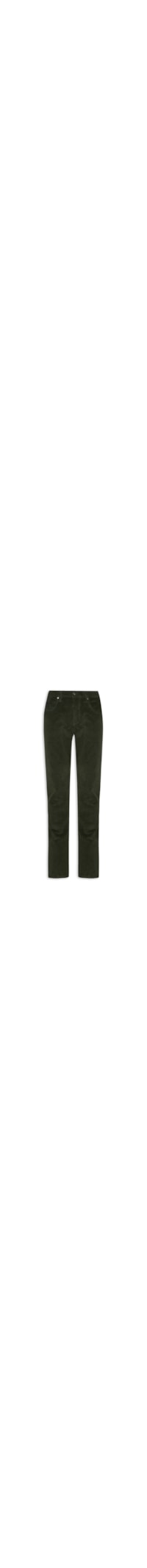 Calça Masculina Five Pockets Veludo - Verde