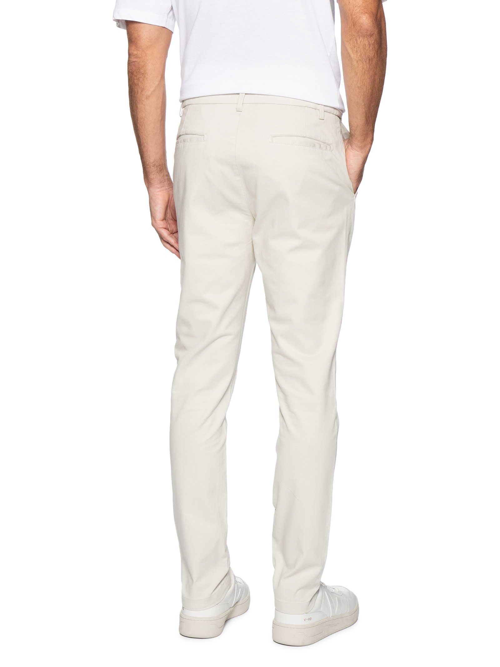 Calça Masculina Flexsense Reta Bege '2 Essential