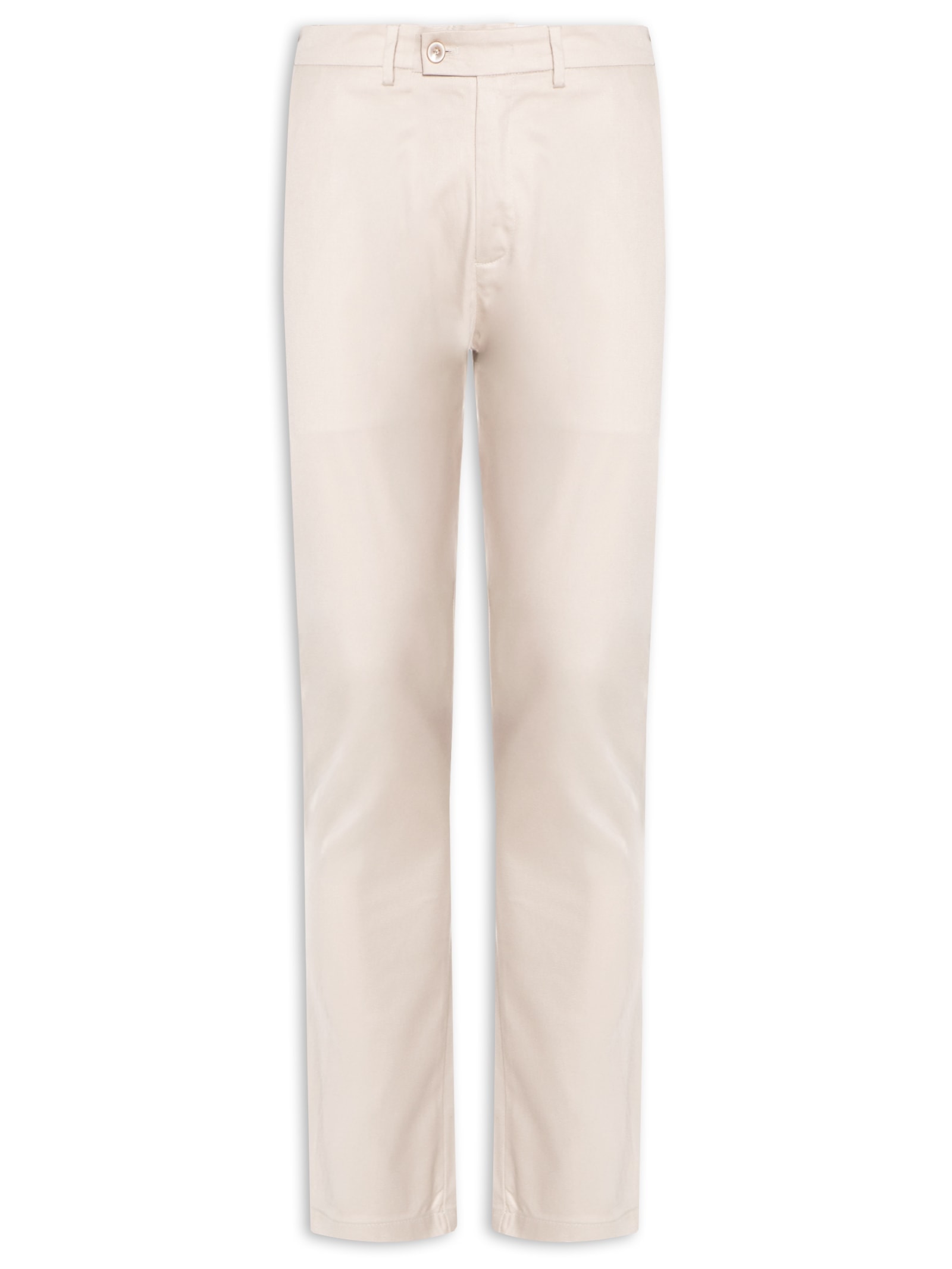 Calça Masculina Flexsense Tamanho Ajustável Chino Slim Bege  '2 Essential
