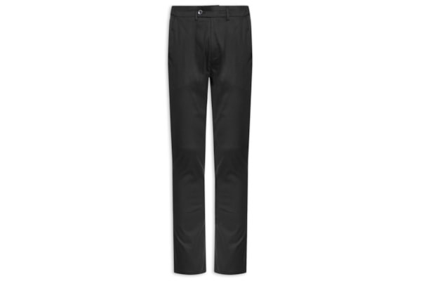 Calça Masculina Flexsense Tamanho Ajustável Chino Slim - Preto