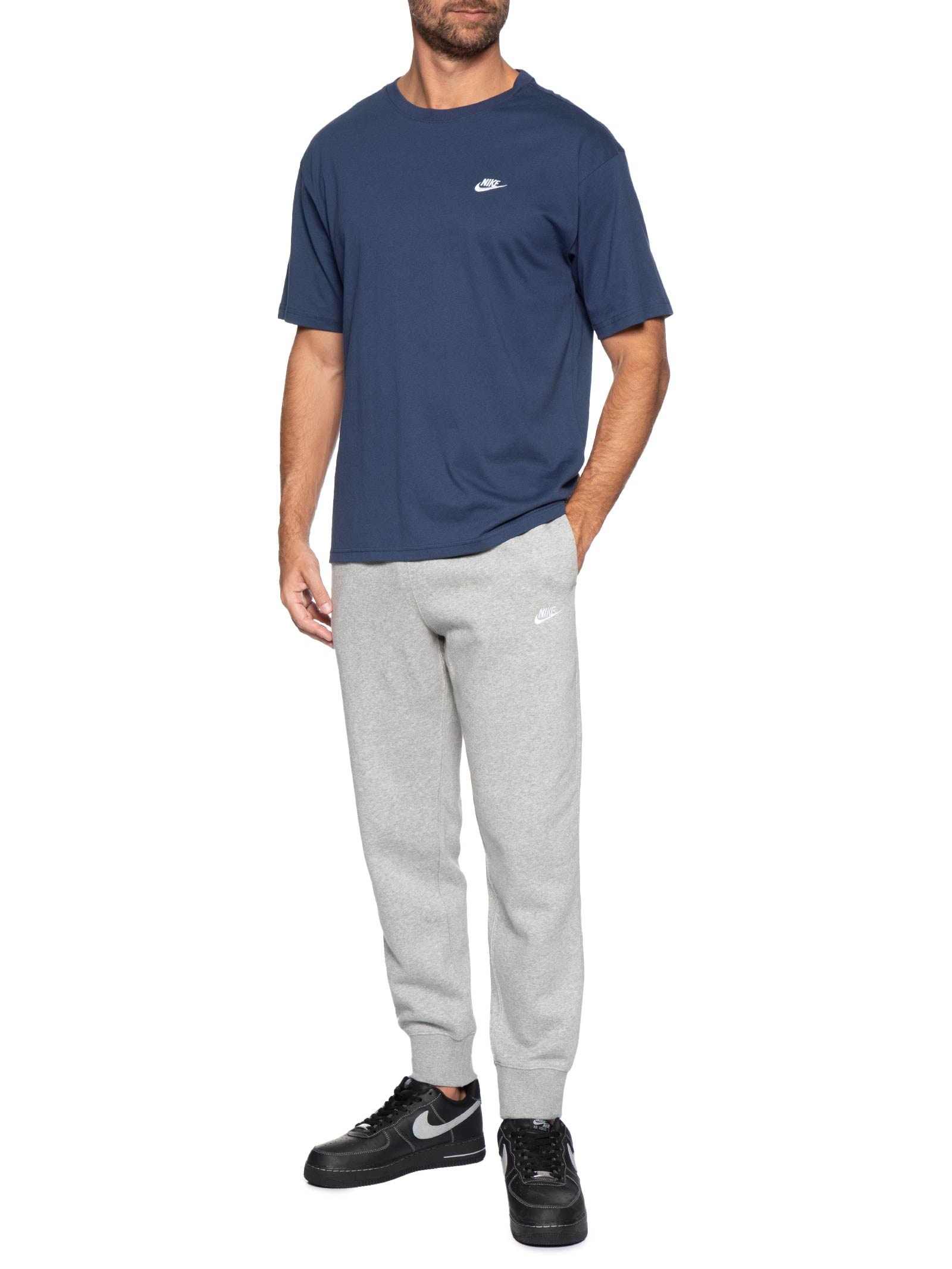 Calça Masculina Futura Jogger Cinza Nike