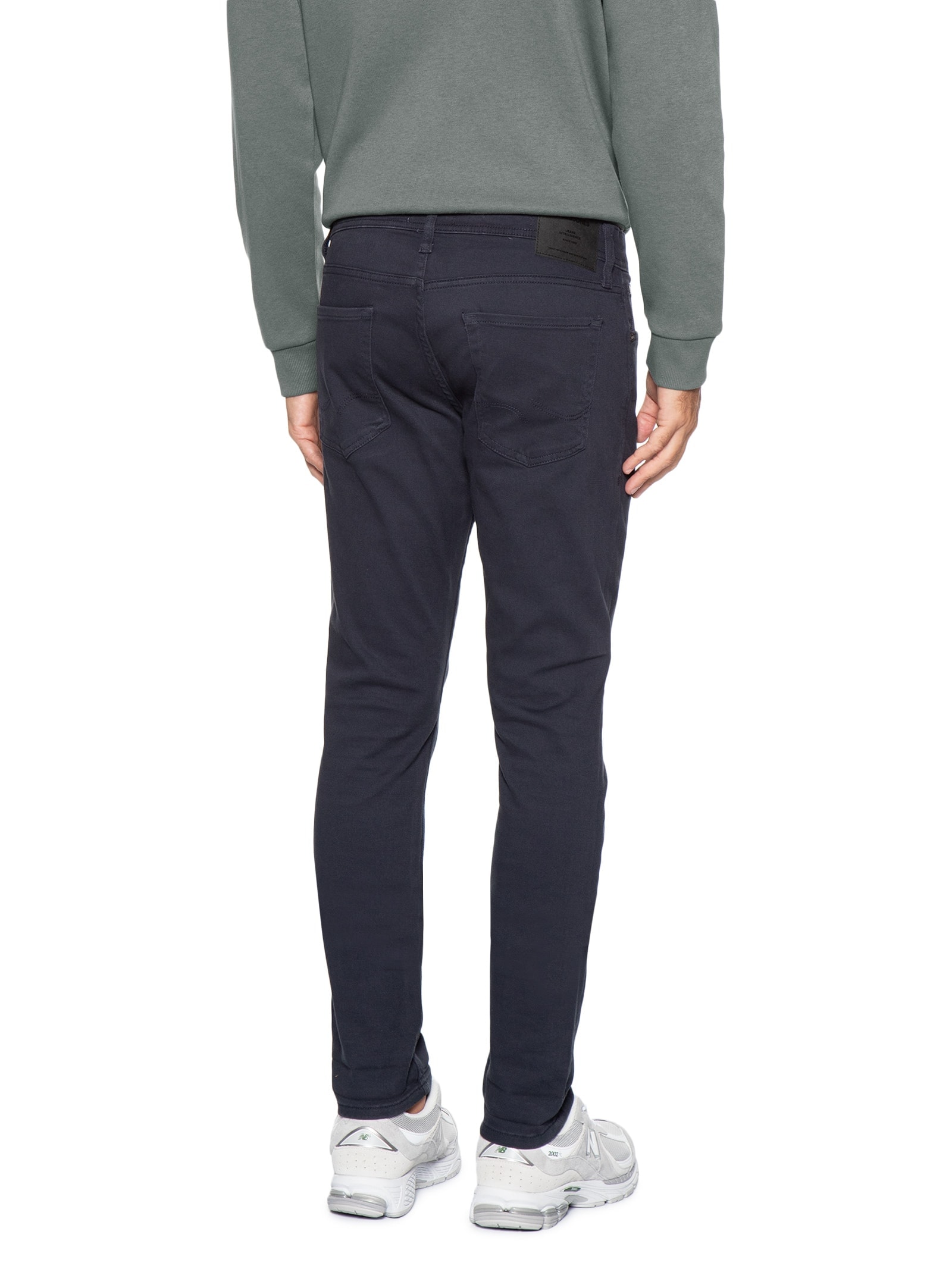 Calça Masculina Glenn Original Fit Azul Jack & Jones