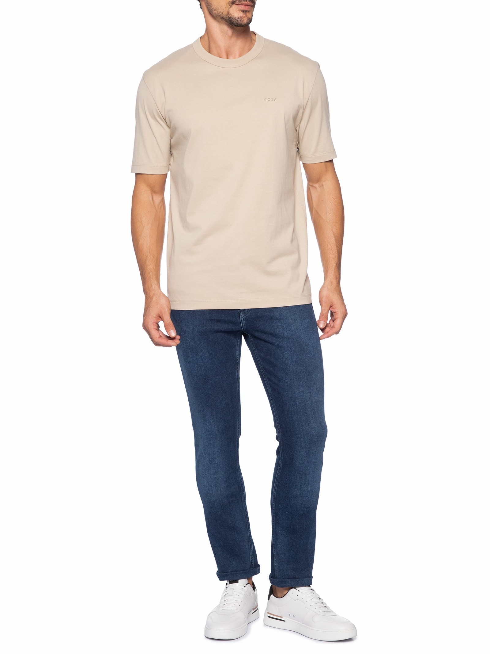 Calça Masculina H-Delaware Azul Boss