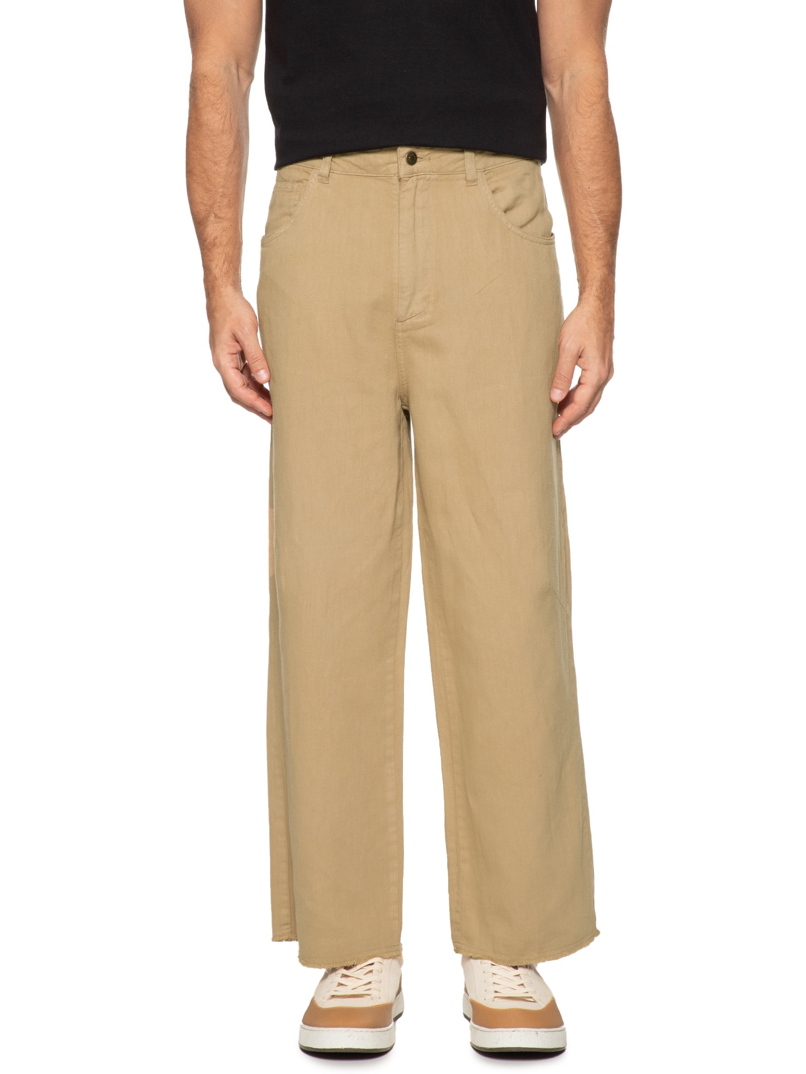 Calça Masculina Hemp Coqueiro Bege Osklen