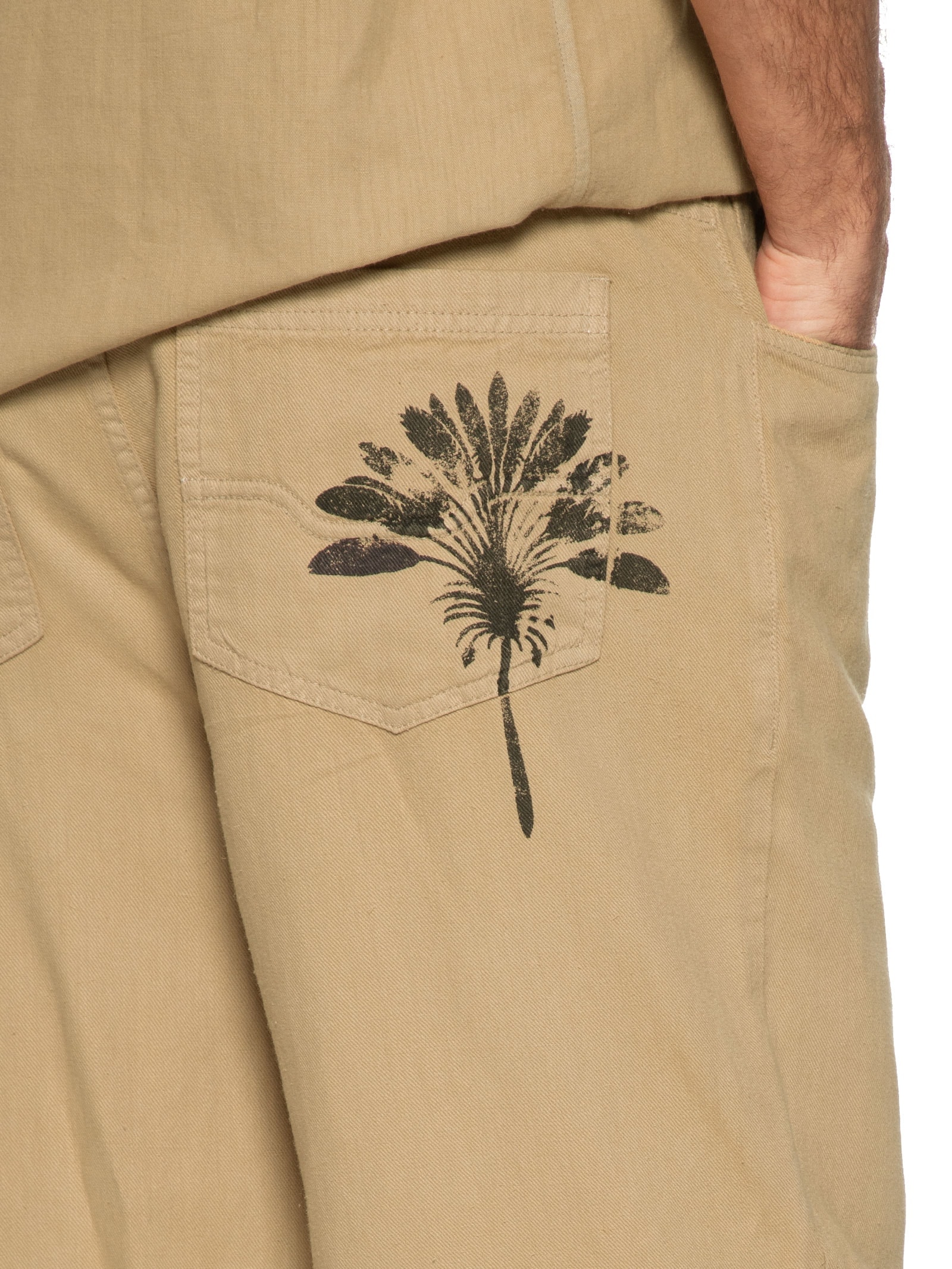 Calça Masculina Hemp Coqueiro Bege Osklen