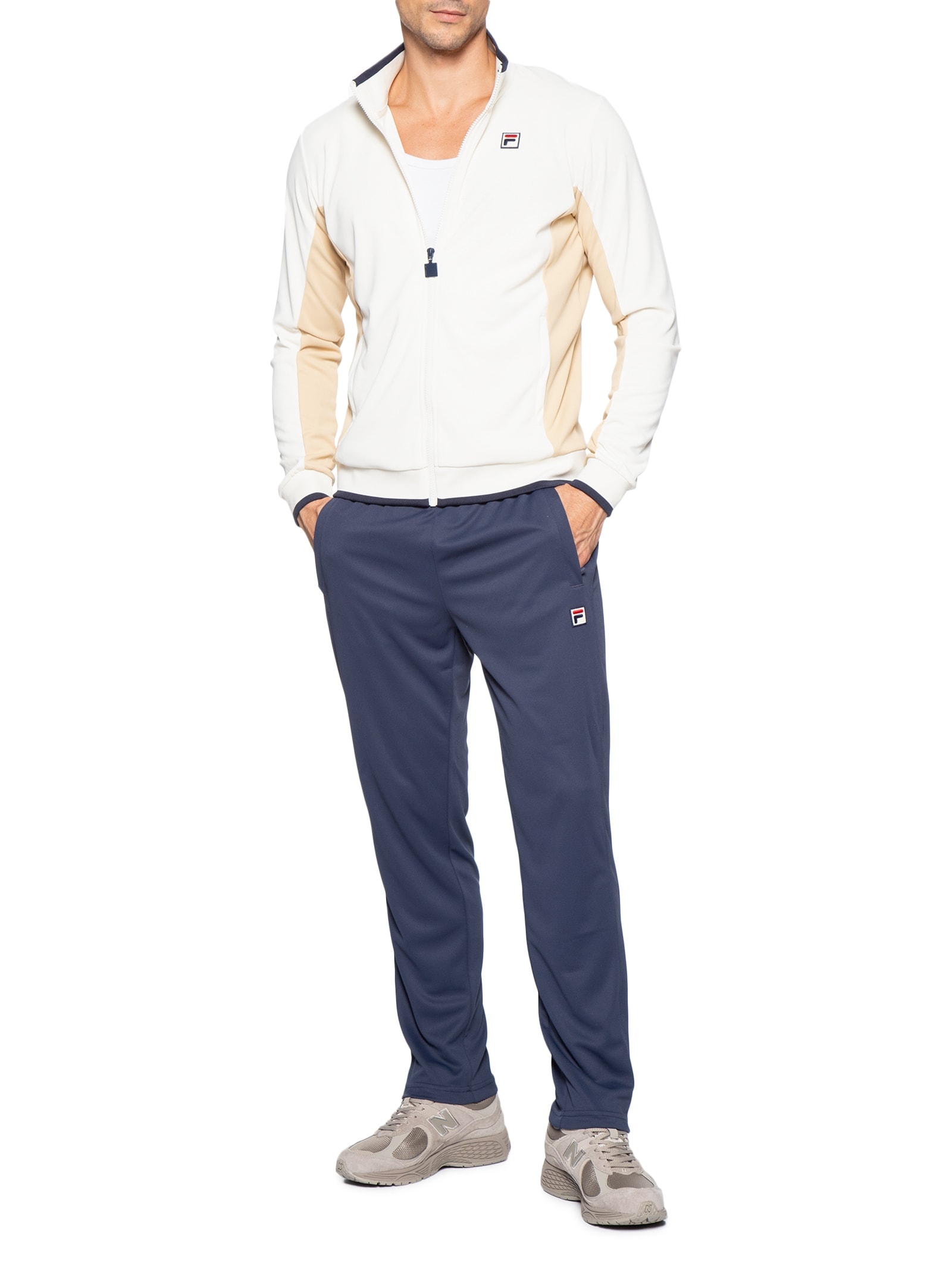 Calça Masculina Heritage Letter Azul Fila
