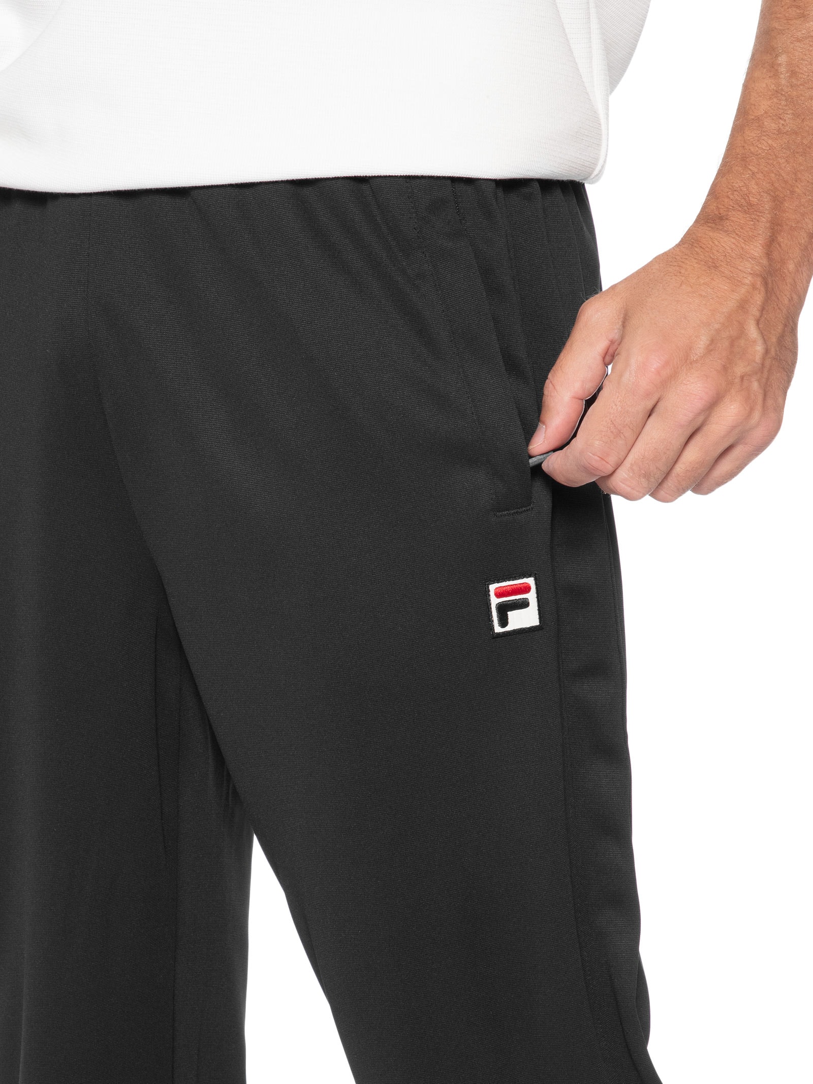 Calça Masculina Heritage Letter Preto Fila