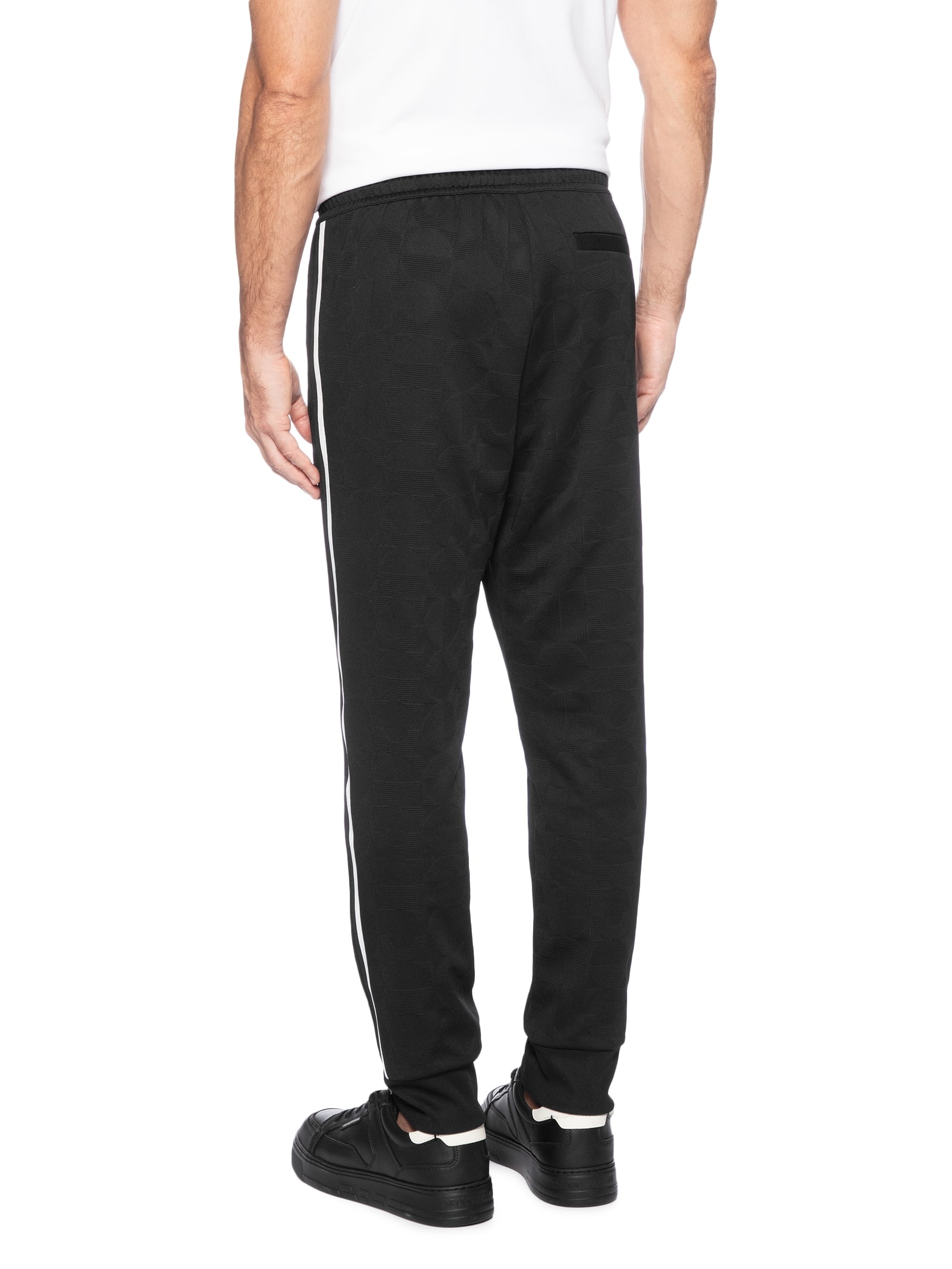 Calça Masculina Hover Striped C Preto Boss