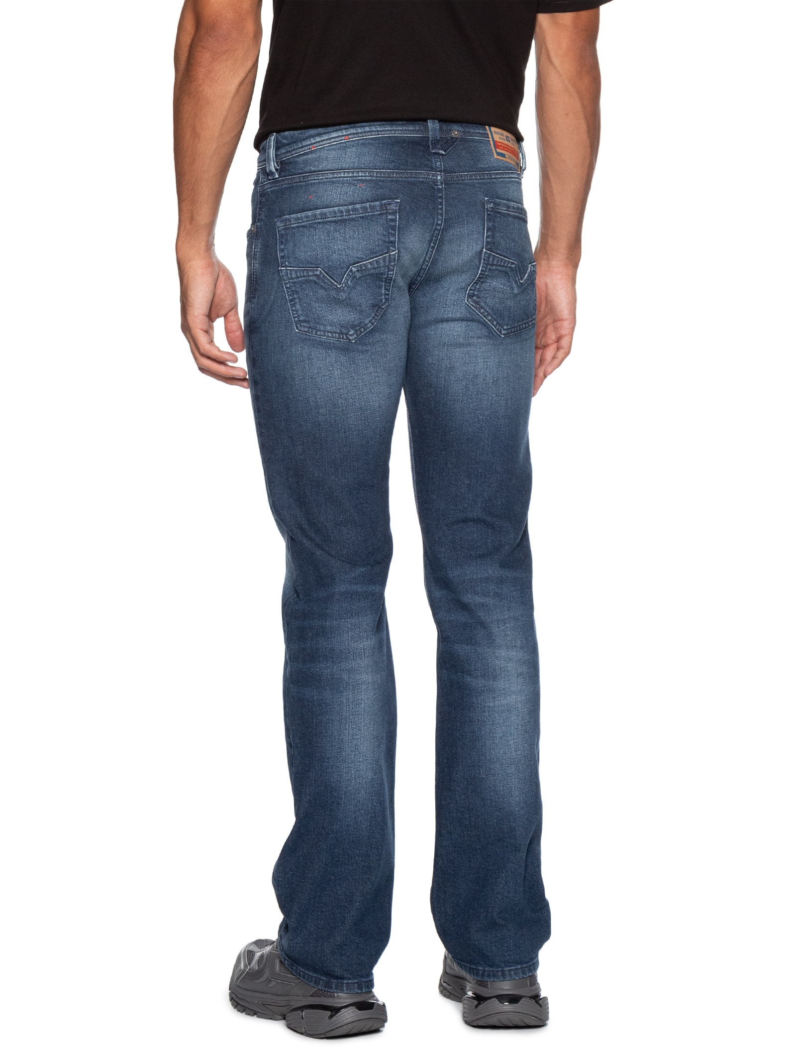 Calça Masculina Jeans 1985 Larkee 09L51 Straigh Azul Diesel