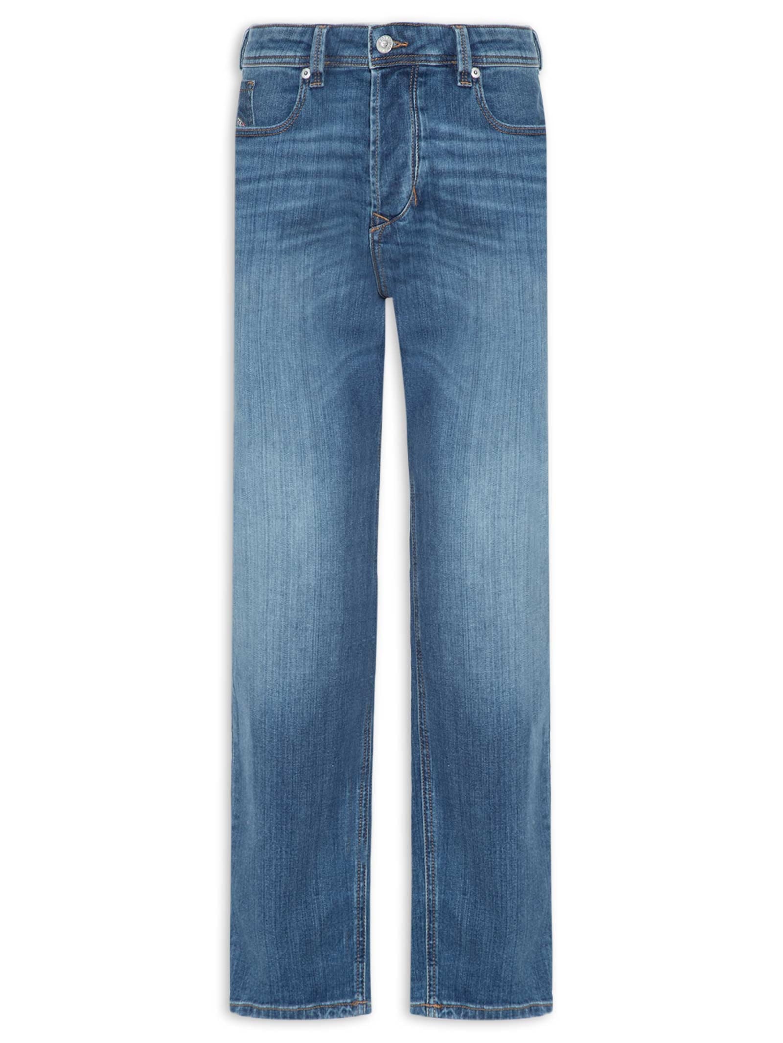 Diesel - Calça Masculina Jeans 1986 Larkee Beex Reta - Azul