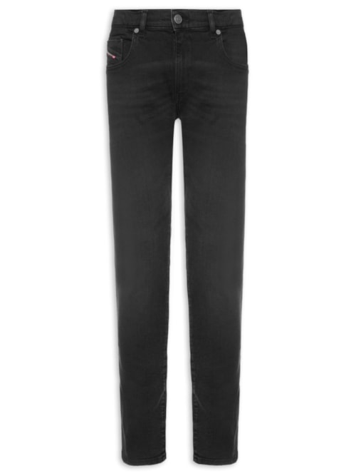 Calça Masculina Jeans 2019 D-Strunkt Slim Fit – Preto