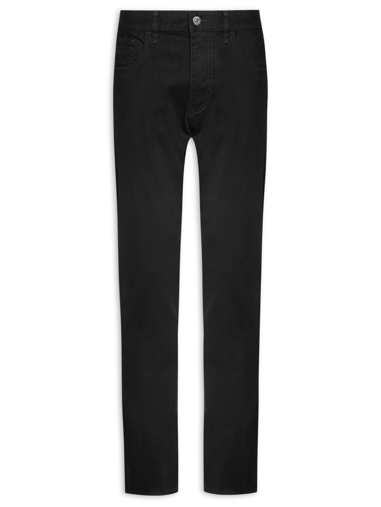 Armani Exchange - Calça Masculina Jeans 5 Pockets - Preto