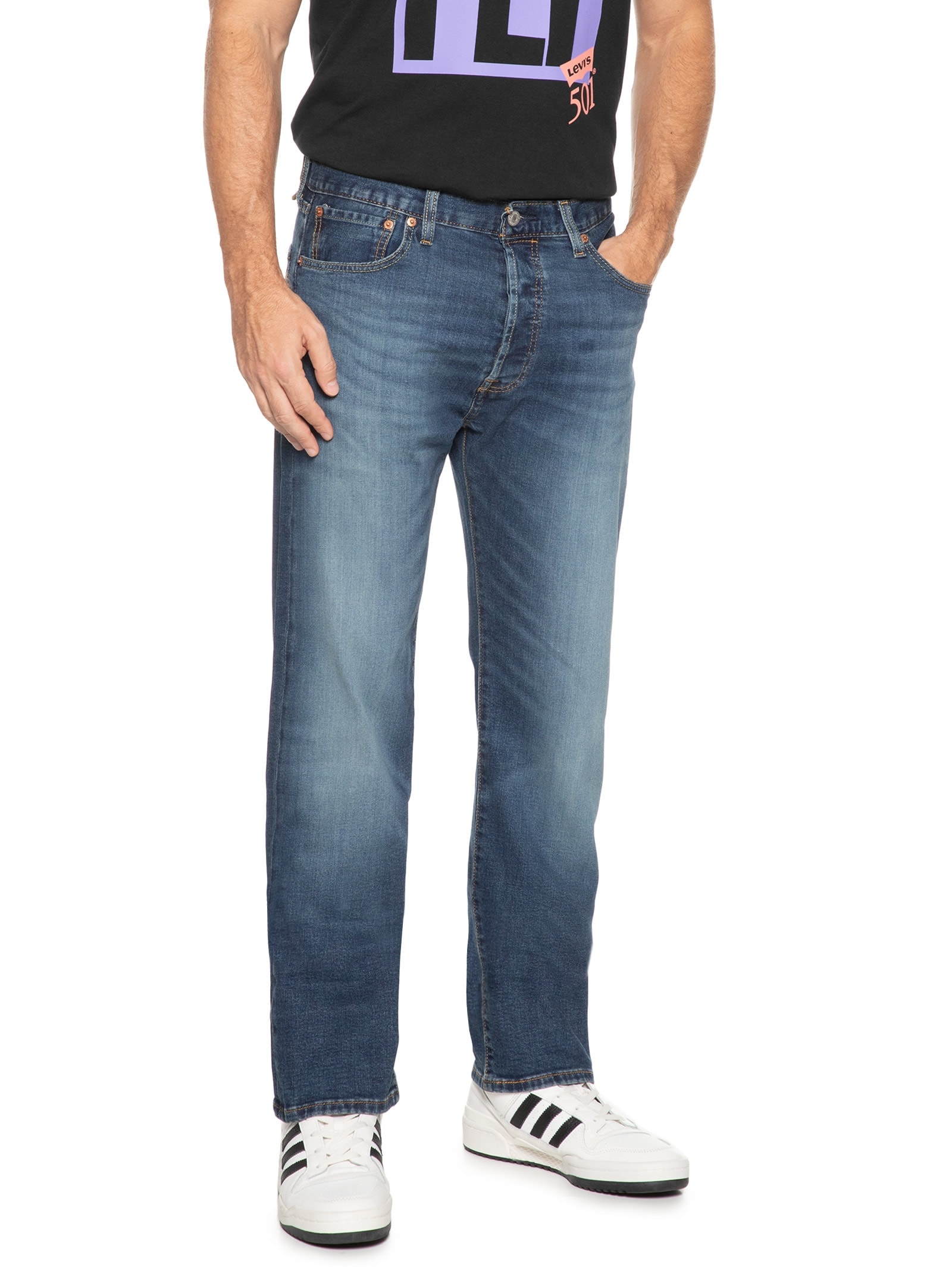 Calça Masculina Jeans 501® Original Azul Levi's